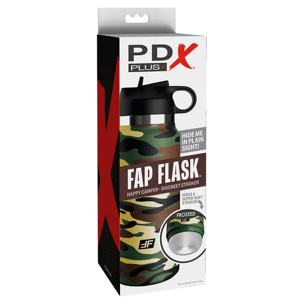 PDX – Plus Fap Flask – Happy Camper