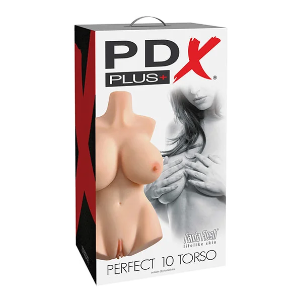 Pdx Plus Perfect 10 Torso - Ivory