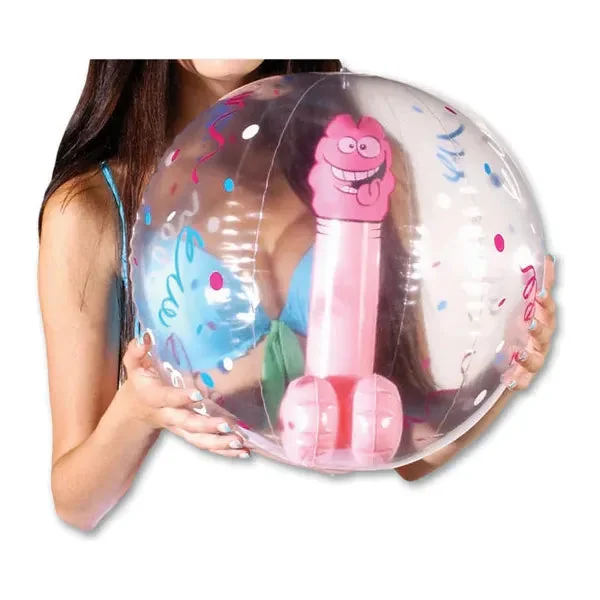 Pecker Beach Ball by Ozze Creations