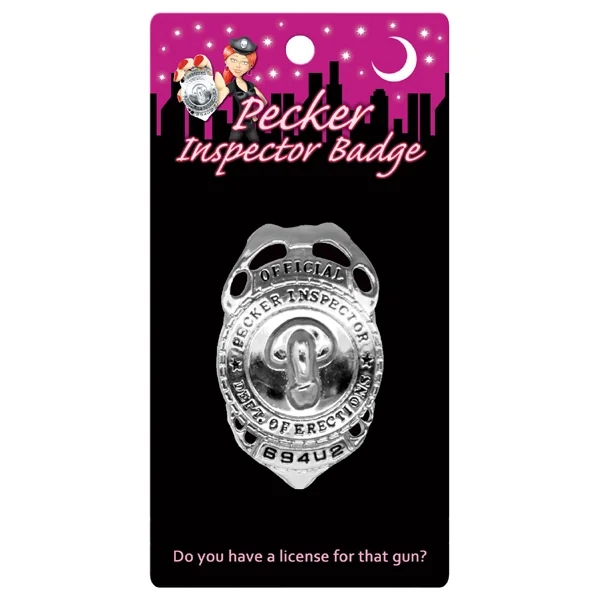 PECKER INSPECTOR BADGE