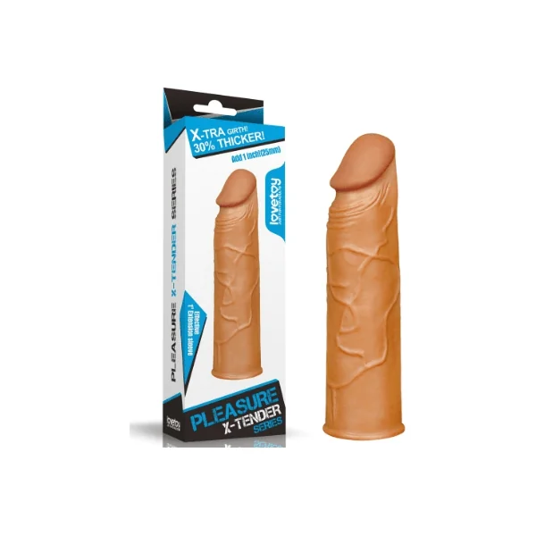Penis Sleeve - Lovetoy - Pleasure X-Tender - Dark