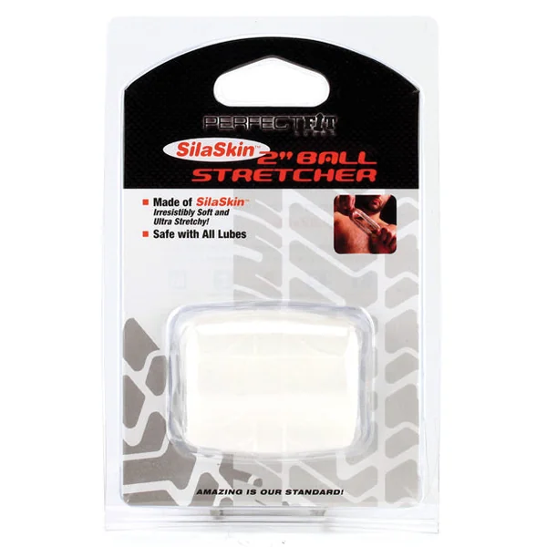 Perfect Fit Silaskin Ball Stretcher - Opaque White