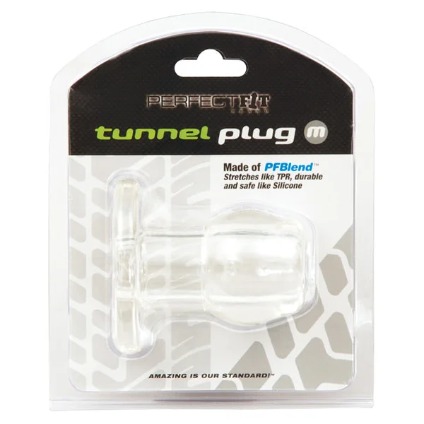 Perfect Fit Tunnel Plug Medium - Clear