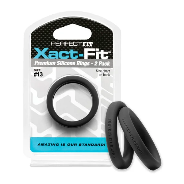 Perfect Fit Xact Fit #13 - Black Pack Of 2