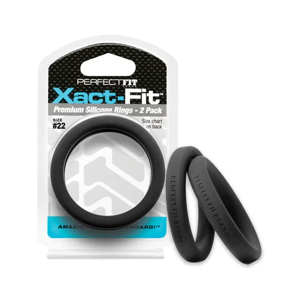 Perfect Fit Xact Fit #22 - Black Pack Of 2