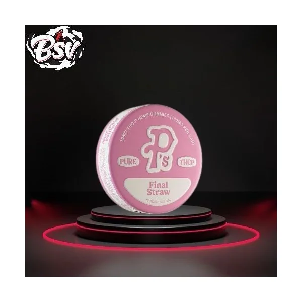 Perfectly Pure P’s 100mg Can THC-P Gummies Final Straw