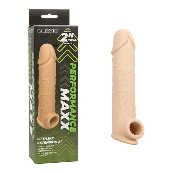 Performance Maxx Life-Like 8″ Penis Extension – Ivory