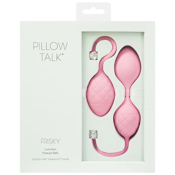 Pillow Talk Frisky Pleasure Balls - Pink