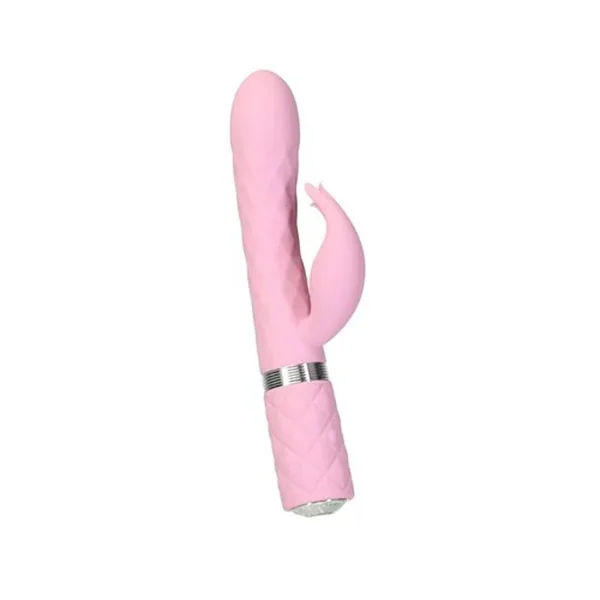 Pillow Talk Lively Dual Motor Vibrator Pink