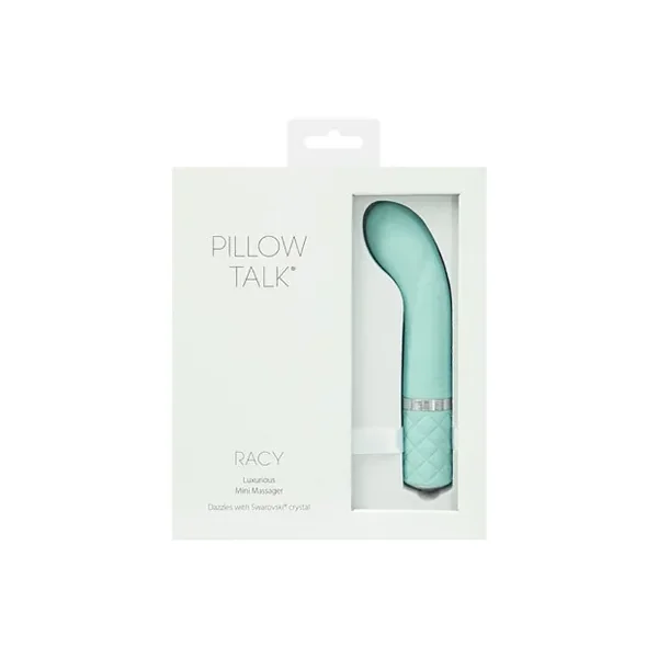 Pillow Talk Racy Mini Massager, Teal