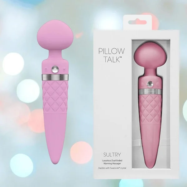 Pillow Talk Sultry Wand Massager -Pink