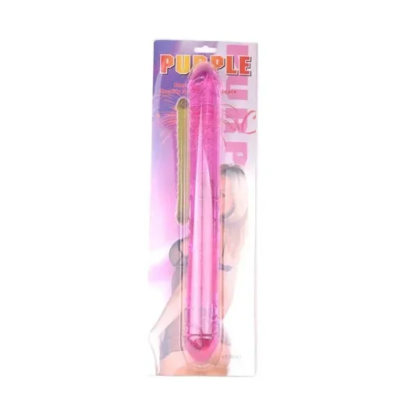 Pink Color Realistic Double Ended Dildo