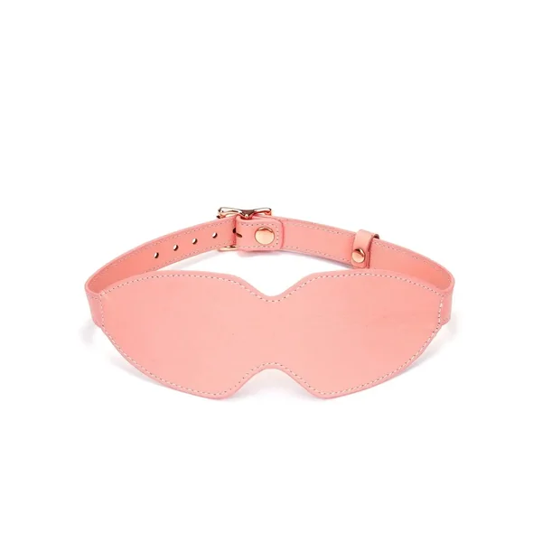 Pink Dream Collection Leather Blindfold