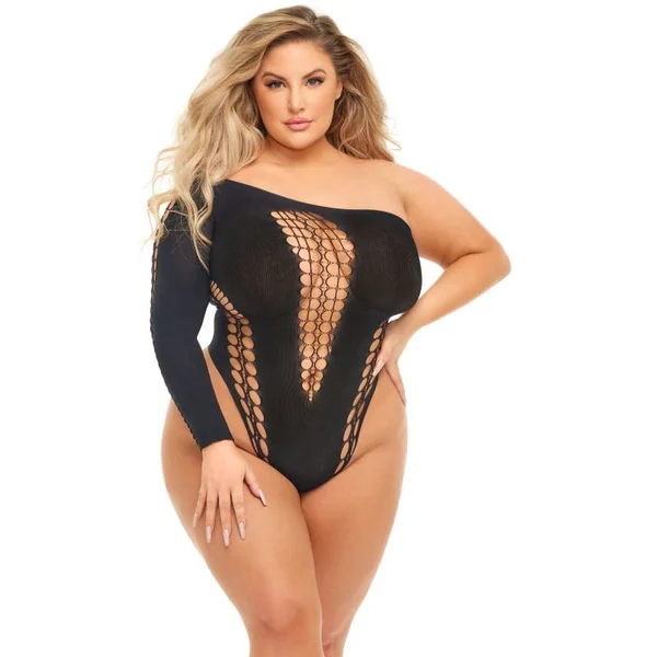 Pink Lipstick Dollar Sign Bodysuit