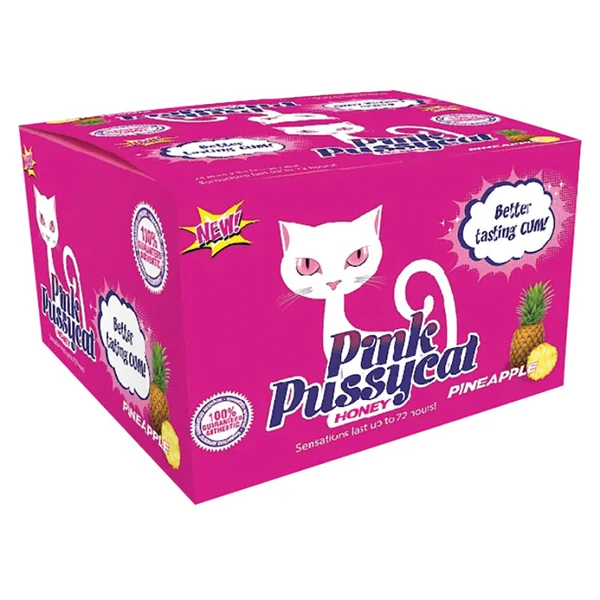 Pink Pussycat Pineapple Honey - 24 Pack