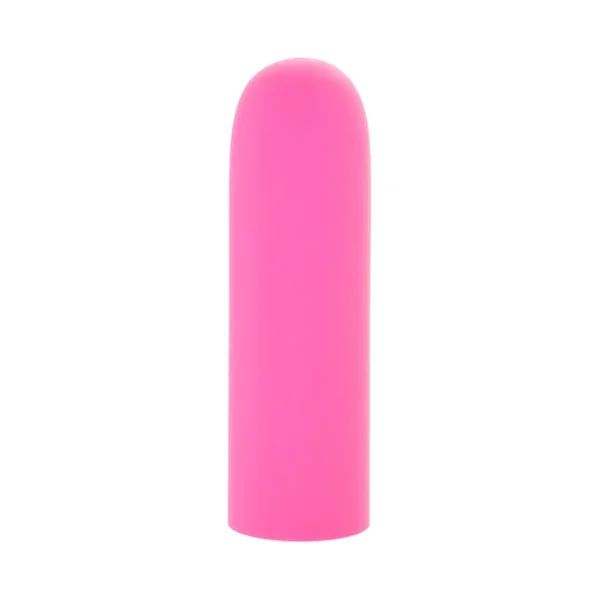 Pink Pussycat Silicone-Cote Rechargeable Rumbly Vibrating Bullet – Pink