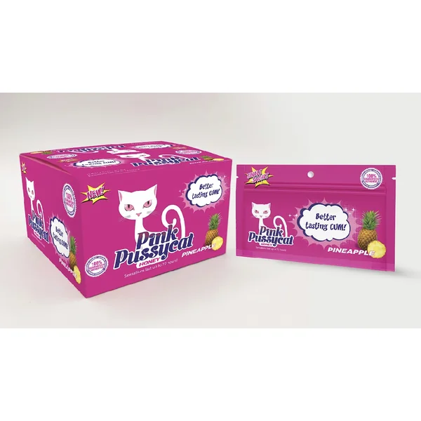 PINK PUSSYCAT YUMMY PINEAPPLE HONEY 24 PC DISPLAY (NET)