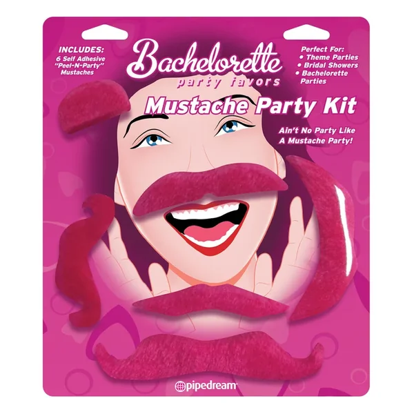 Pipedream Bachelorette Party Favors Mustache Party Kit