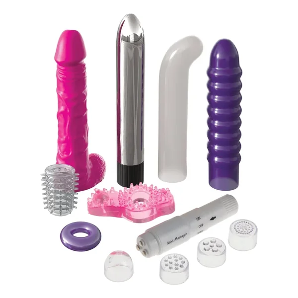 Pipedream Waterproof Wet & Wild Pleasure Collection 13-Piece Set