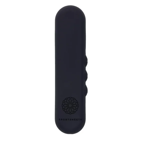 Pivot Flat Rechargeable Silicone Bullet – Black