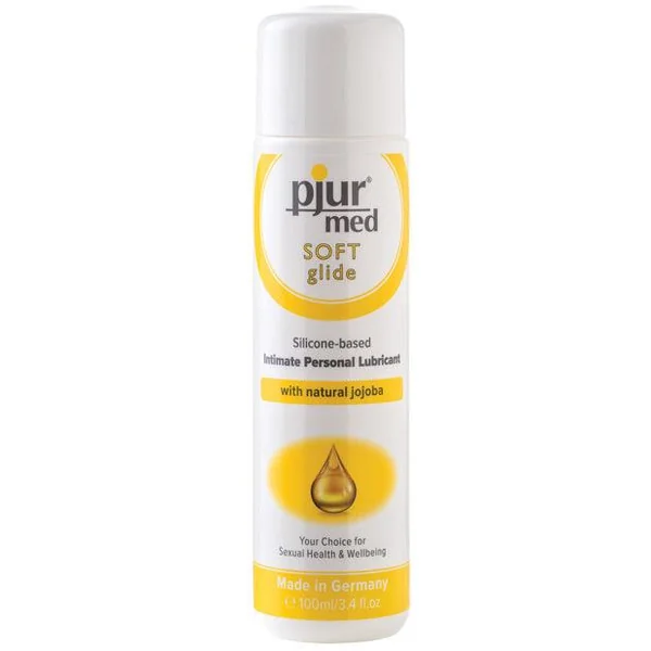 Pjur Med Soft Glide Silicone Based Personal Lubricant - 100ml Bottle