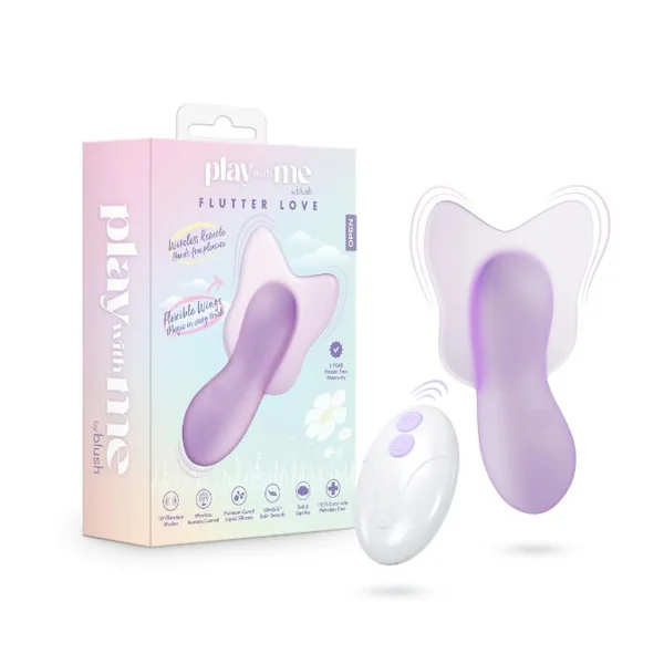 PLAY WITH ME FLUTTER LOVE LOVE SILICONE VIBRATOR