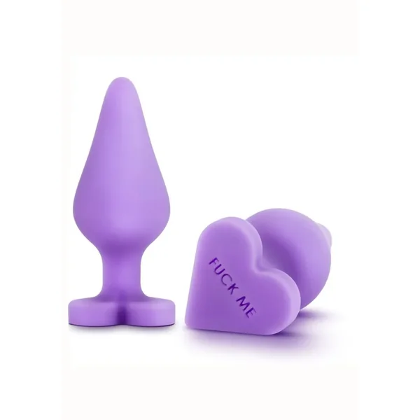Play With Me Naughtier Candy Heart Fuck Me Purple