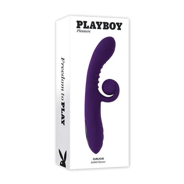Playboy Pleasure Curlicue Rabbit Vibrator