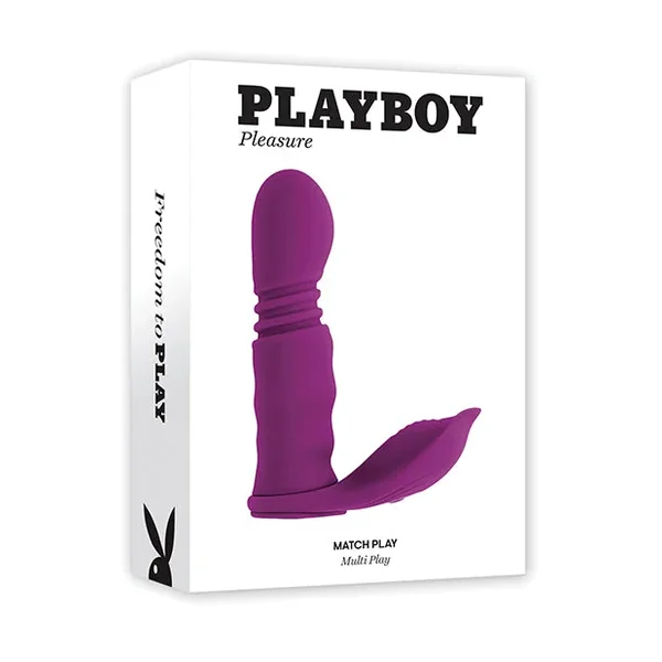 Playboy Pleasure Match Play Dual Vibrator – Fuchsia