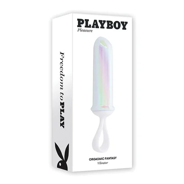 Playboy Pleasure Orgasmic Fantasy Bullet – White