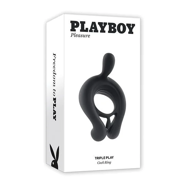Playboy Pleasure Triple Play Cock Ring - 2 Am