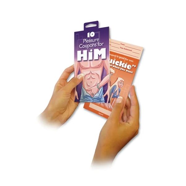 Pleasure Coupons for Him