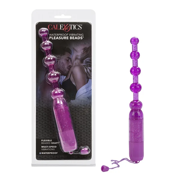Pleasure Vibrating Anal Beads by Cal Exotics