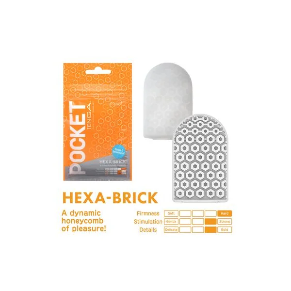 POCKET TENGA HEXA-BRICK (NET)