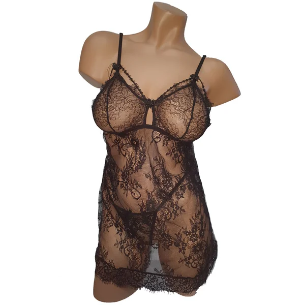 Poison Rose - Lace Strap Babydoll - 733