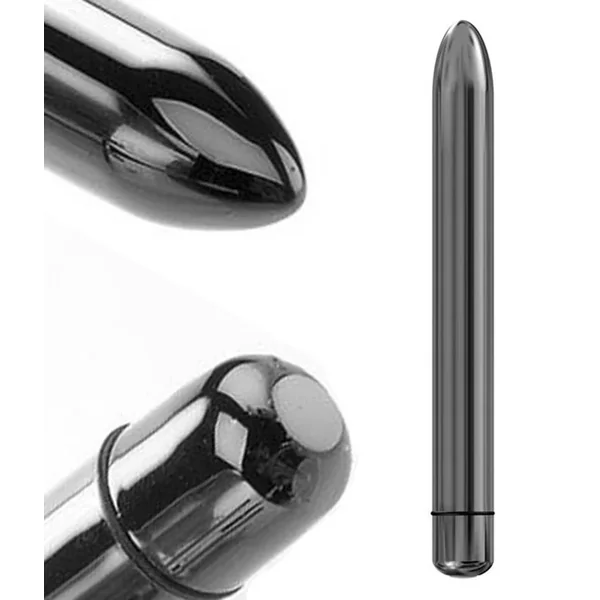 Power Bullet Vibrator Platinum Waterproof 5 Inch Platinum
