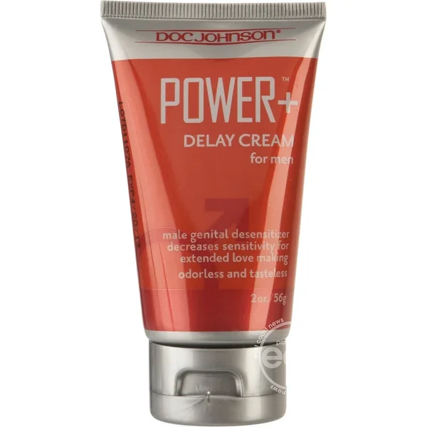 Power+ Delay Cream for Men with Yohimbe – 2 oz
