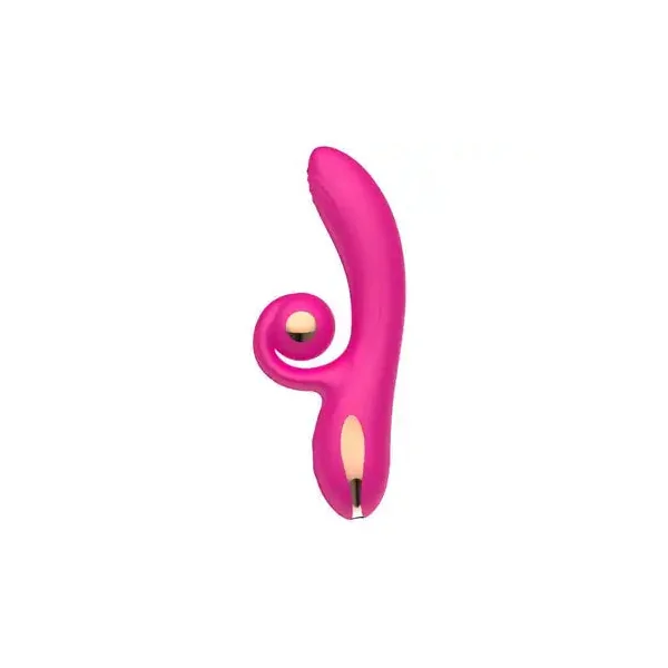 Premium USB Rechargeable Rabbit Vibrator with 10-Speed G-Spot Stimulation & Clitoral Suction