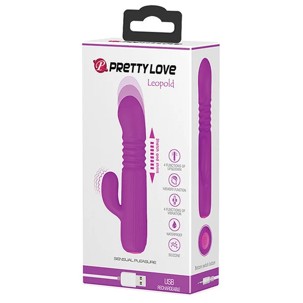 Pretty Love Leopold Mini Thruster - Fuchsia