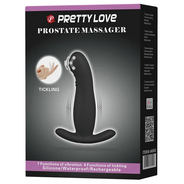 PRETTY LOVE PROSTATE MASSAGER BLACK