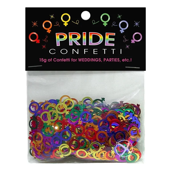 Pride Confetti Lesbian Bachelorette Party Supplies