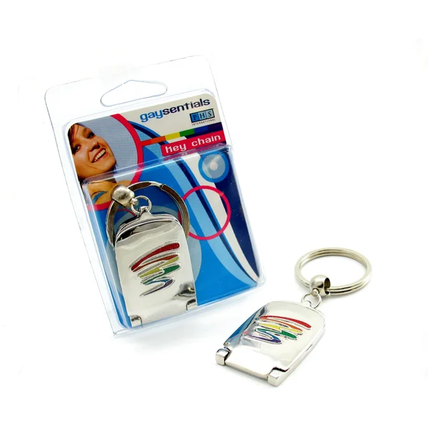 PRIDE KEY CHAIN MIRROR BAR