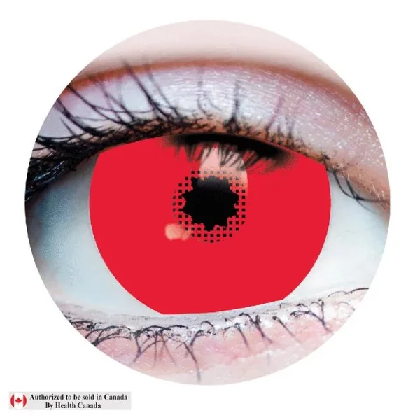 PRIMAL CONTACT LENSES – RED MINI SCLERA
