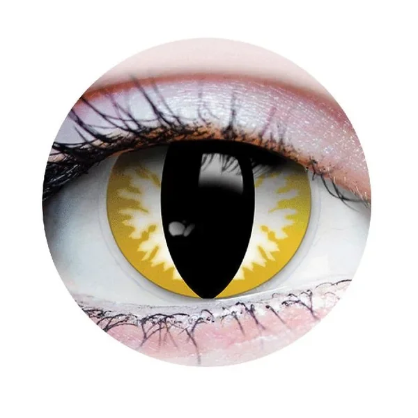 PRIMAL CONTACT LENSE-THRILLER YELLOW