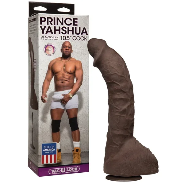 Prince Yahshua Ultraskyn 10.5″ Cock – Chocolate