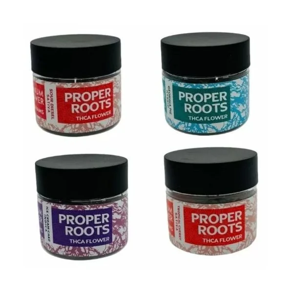 Proper Roots Indoor THC-A Flower 3.5g Carbon Fiber Hybrid