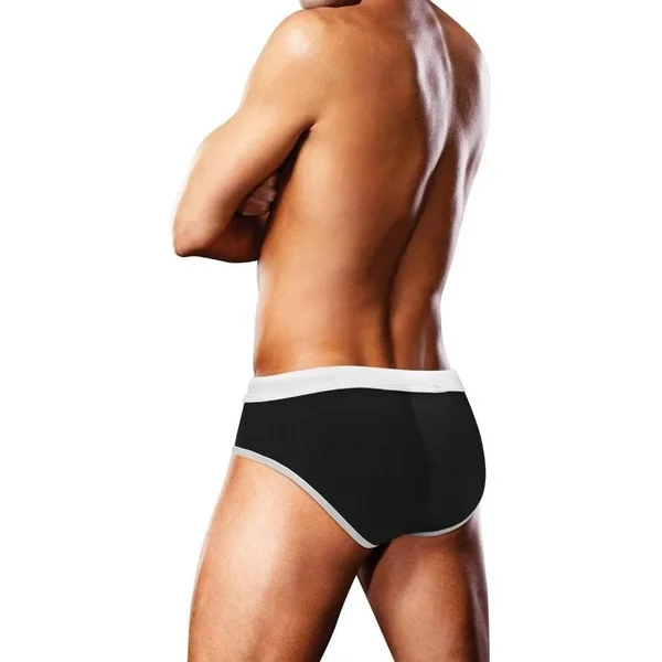Prowler Oversized Paw Swimming Brief – Medium – Black/Rainbow