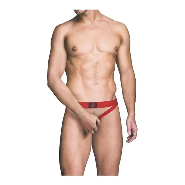 Prowler Red Ass-Less Cock Ring – Large – Red