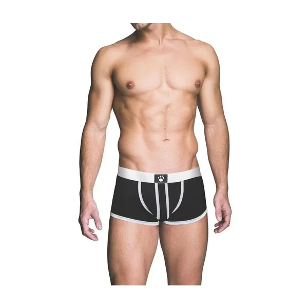 Prowler Red Ass-Less Trunk – XXLarge – White/Black