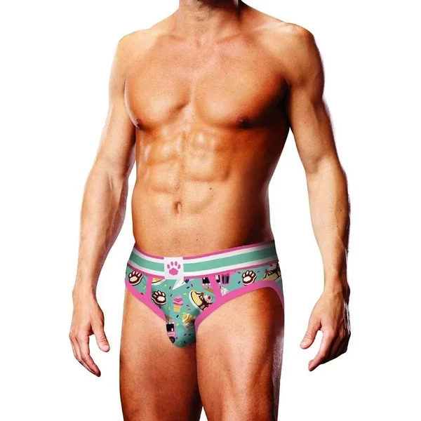 Prowler Sundae Brief – Large – Blue/Pink